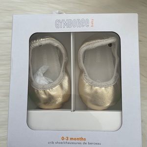 NEW! Gymboree Ballet Flats Crib Shoes Baby Girl